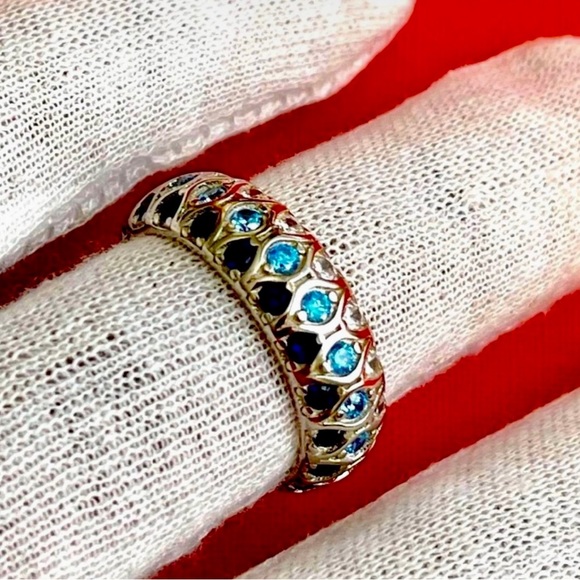 925 Sterling Silver Band Ring - Picture 7 of 7